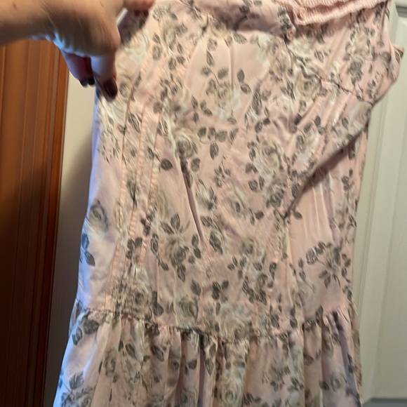 XXI , Forever21 ,flower dress mini, size lrg - Picture 3 of 10